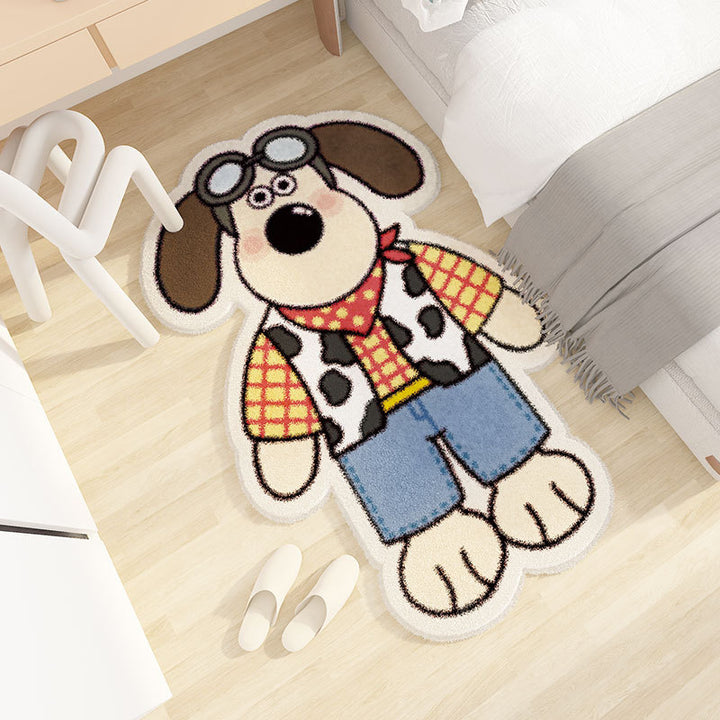 Cartoon-Themed Decorative Area Rug Bowlift