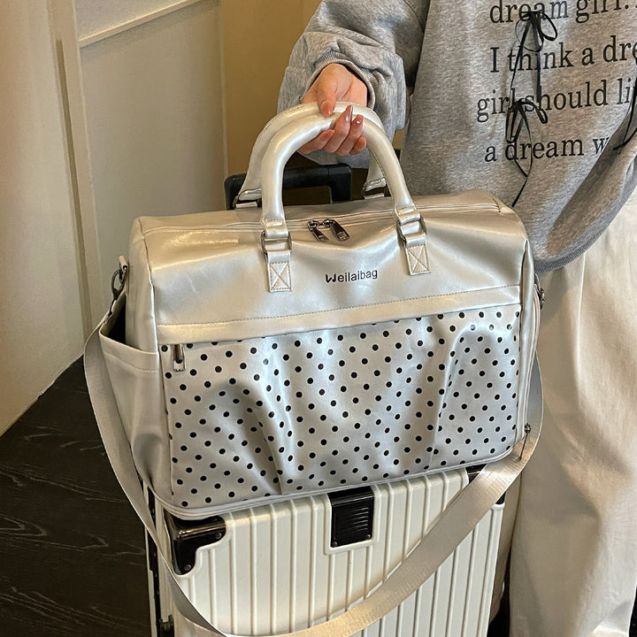Chic Multi-Pocket Travel Duffle