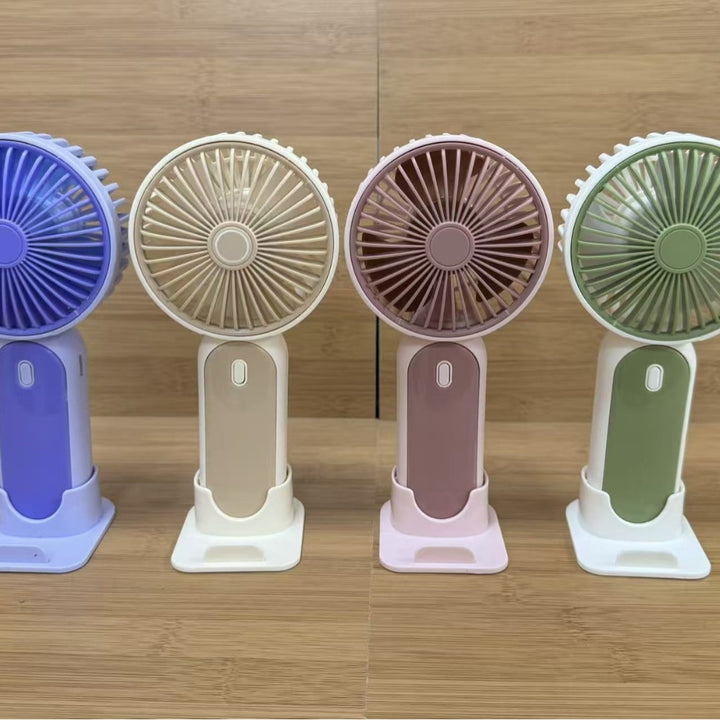 Unisex Portable Battery Fan with Flexible Mount Bowlift