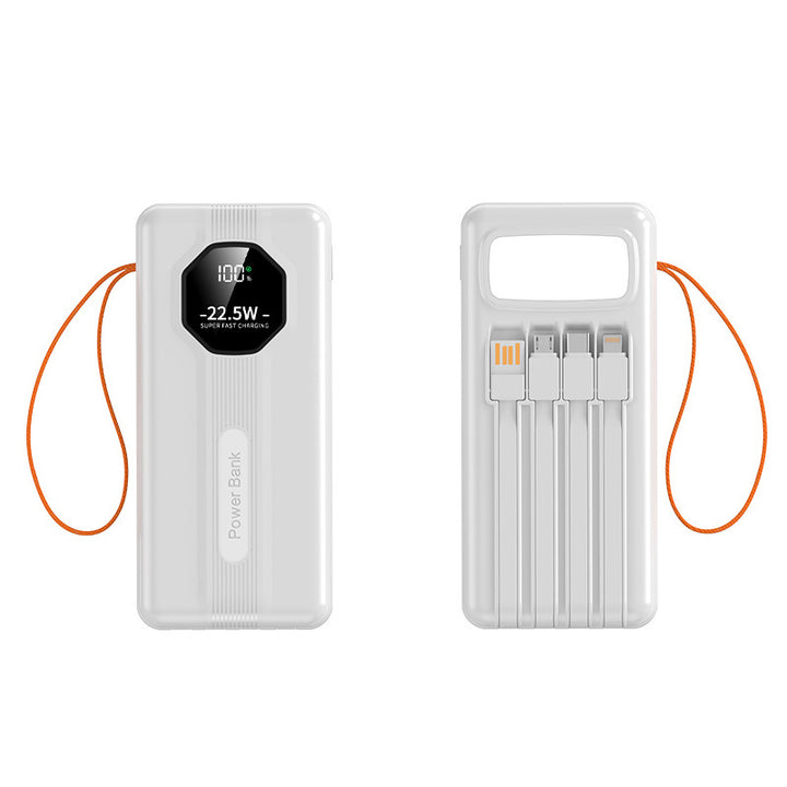 Portable power bank with multifunctional fast charging and monitoring technology Bowlift