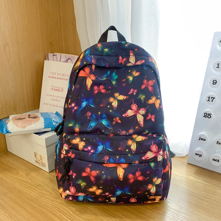 Butterfly Print Backpack