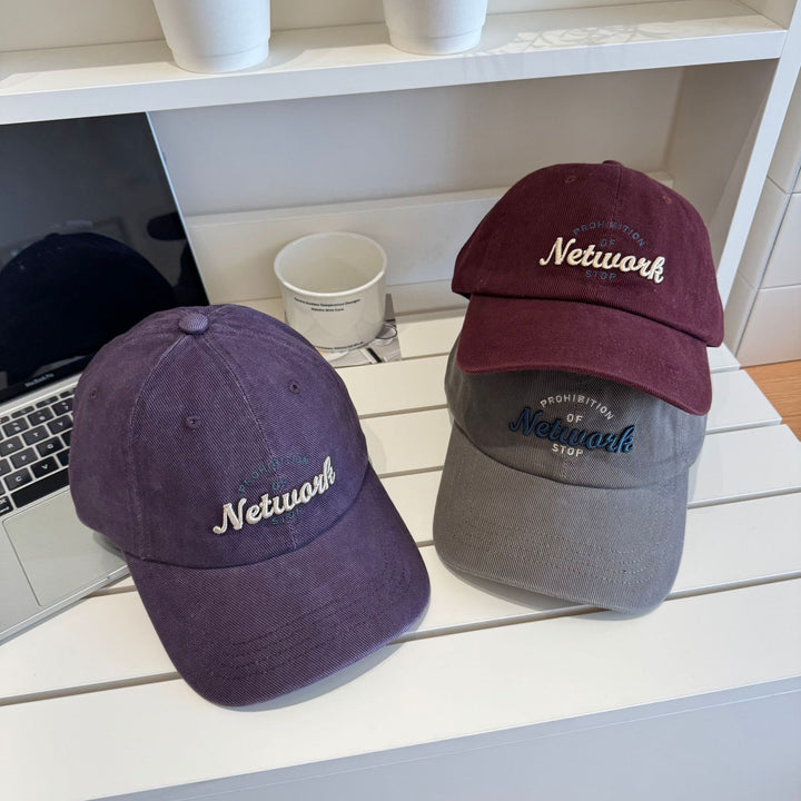 Women's Classic Embroidered Casual Cap Bowlift