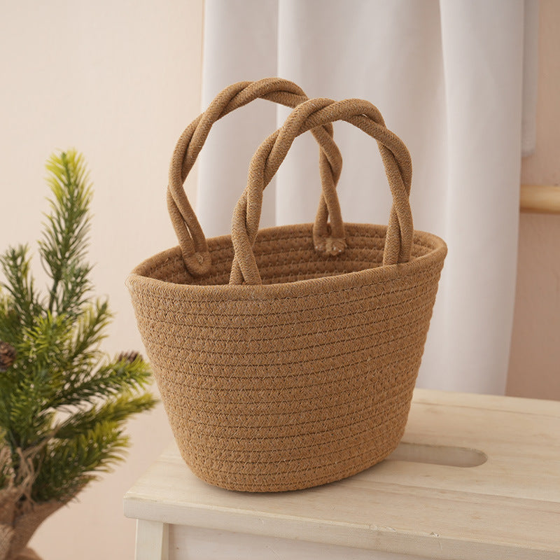 Handmade wicker bag Bowlift