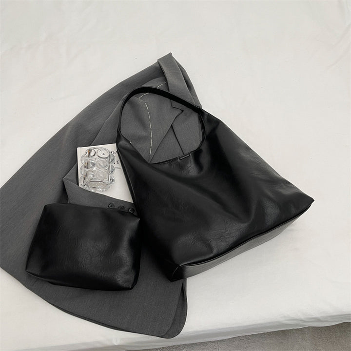 Minimalist Leather Tote Bowlift