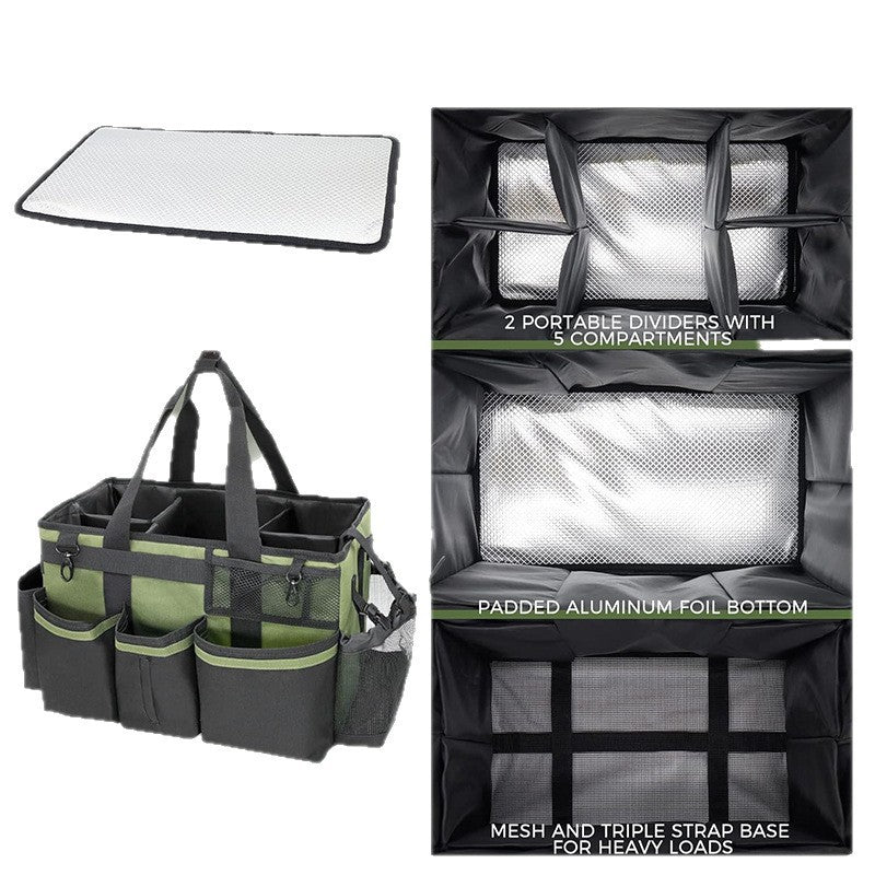 Multifunctional storage bag with dividers Bowlift