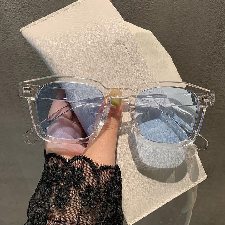 Transparent Frame Square Sunglasses Bowlift