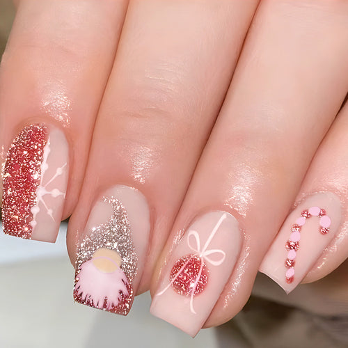 Creative Holiday Nail Art Bowlift