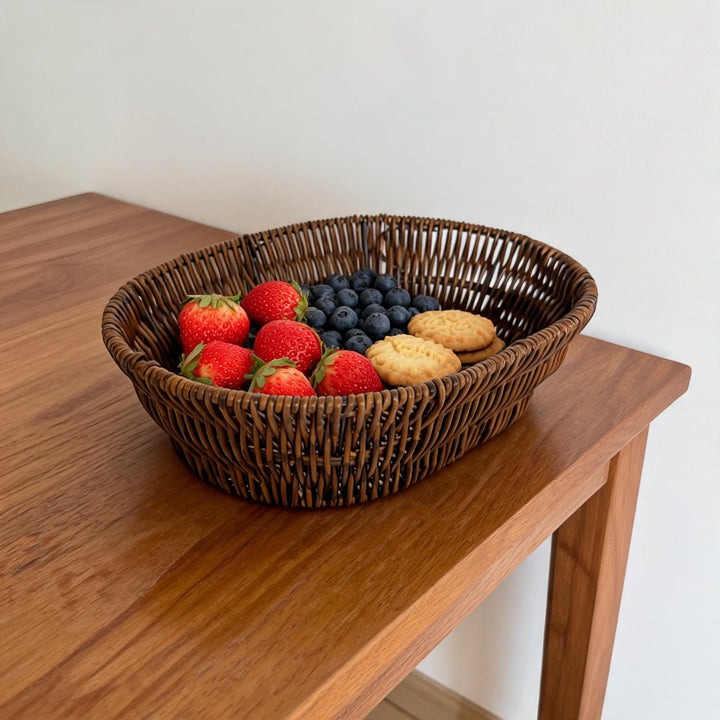 Woven Decorative Storage Basket Bowlift