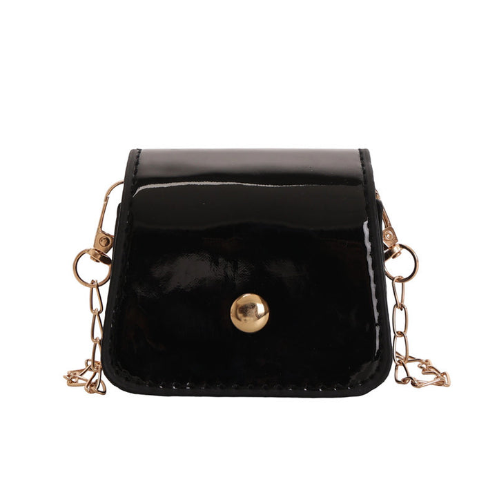 WoChic Patent Leather Crossbody Bag Bowlift
