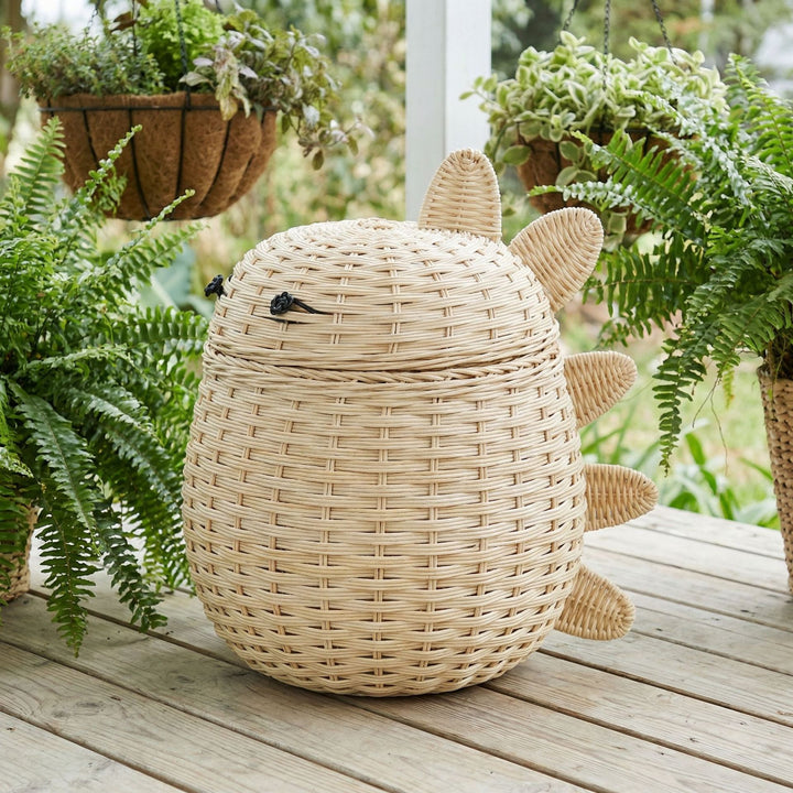 Decorative Dinosaur Basket Bowlift