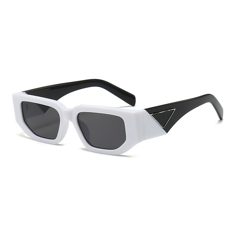 Women's Fashion Rectangle Sunglasses with Elegant Accents Bowlift