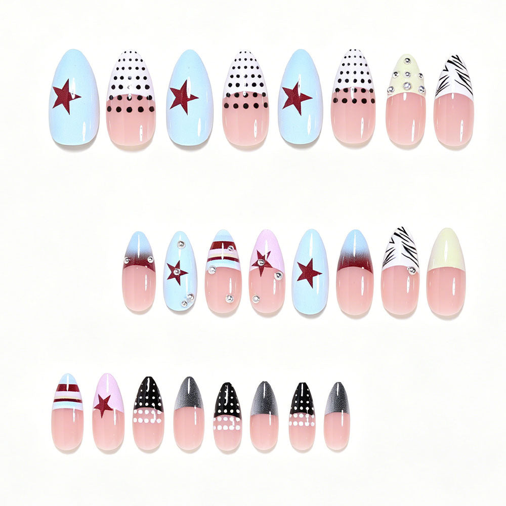 Artistic Stiletto Press-On Nail Art Collection Bowlift
