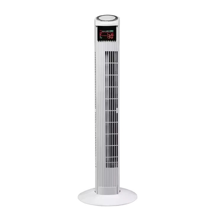 Cooling vertical oscillating tower fan with digital LED display and remote control Bowlift