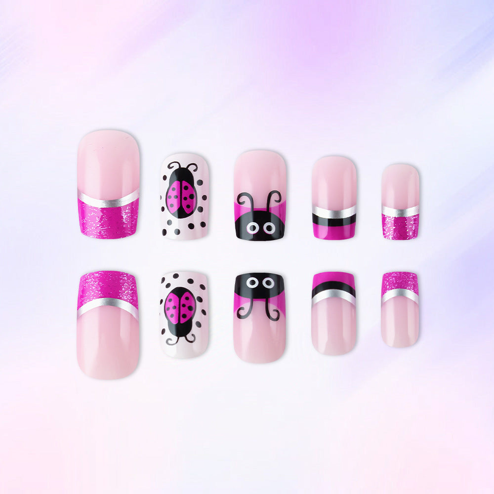 Artistic Ladybug Nail Art Set Bowlift