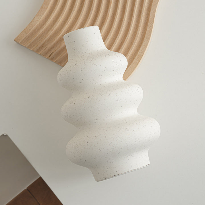 Sculptural Stoneware Decorative Vase