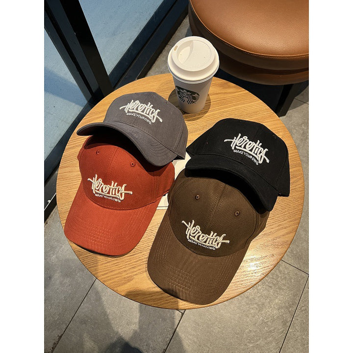 Men's Adjustable Embroidered Cap Bowlift