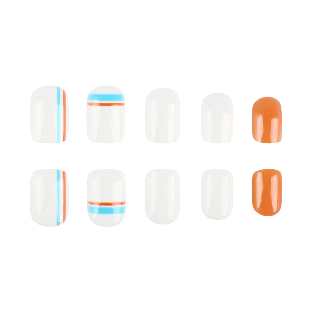 Trendy Geometric Nail Art Set Bowlift