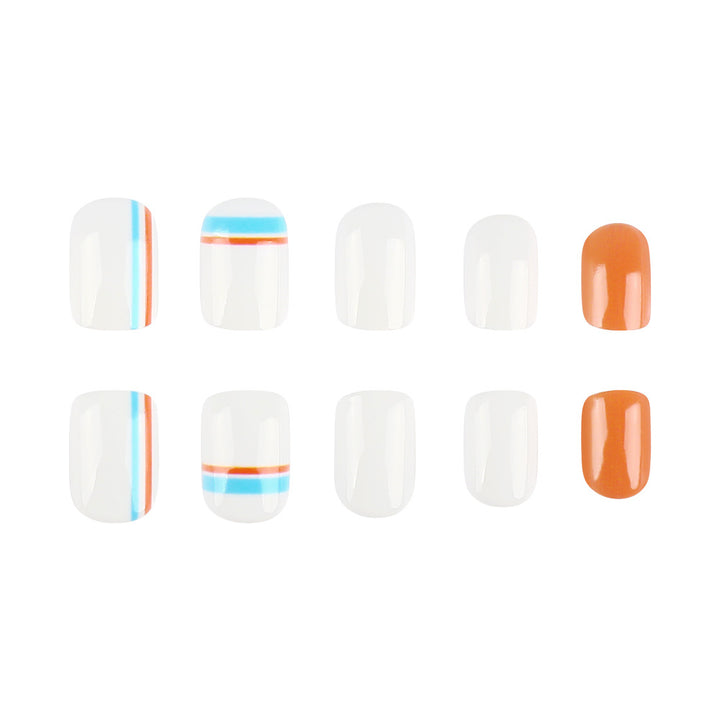 Trendy Geometric Nail Art Set Bowlift