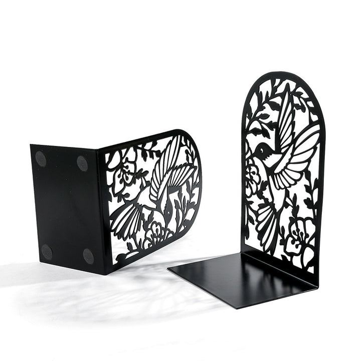 Decorative Metal Hummingbird Bookends