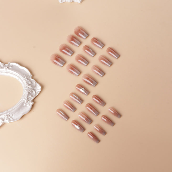 Elegant Glossy Press-On Nail Tips Bowlift