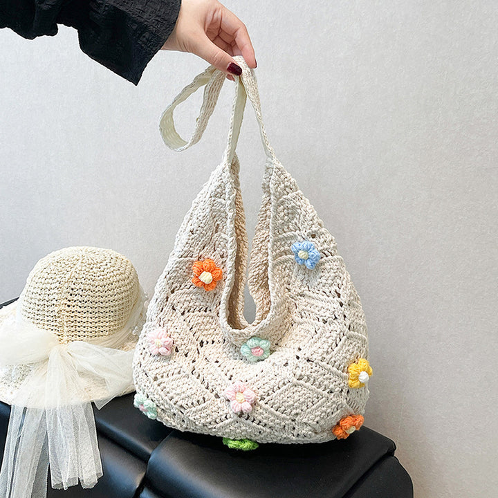 Ethically Crafted Handwoven Crochet Tote Bag Bowlift