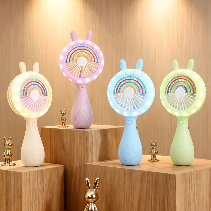 Women's Portable LED Fan Bowlift