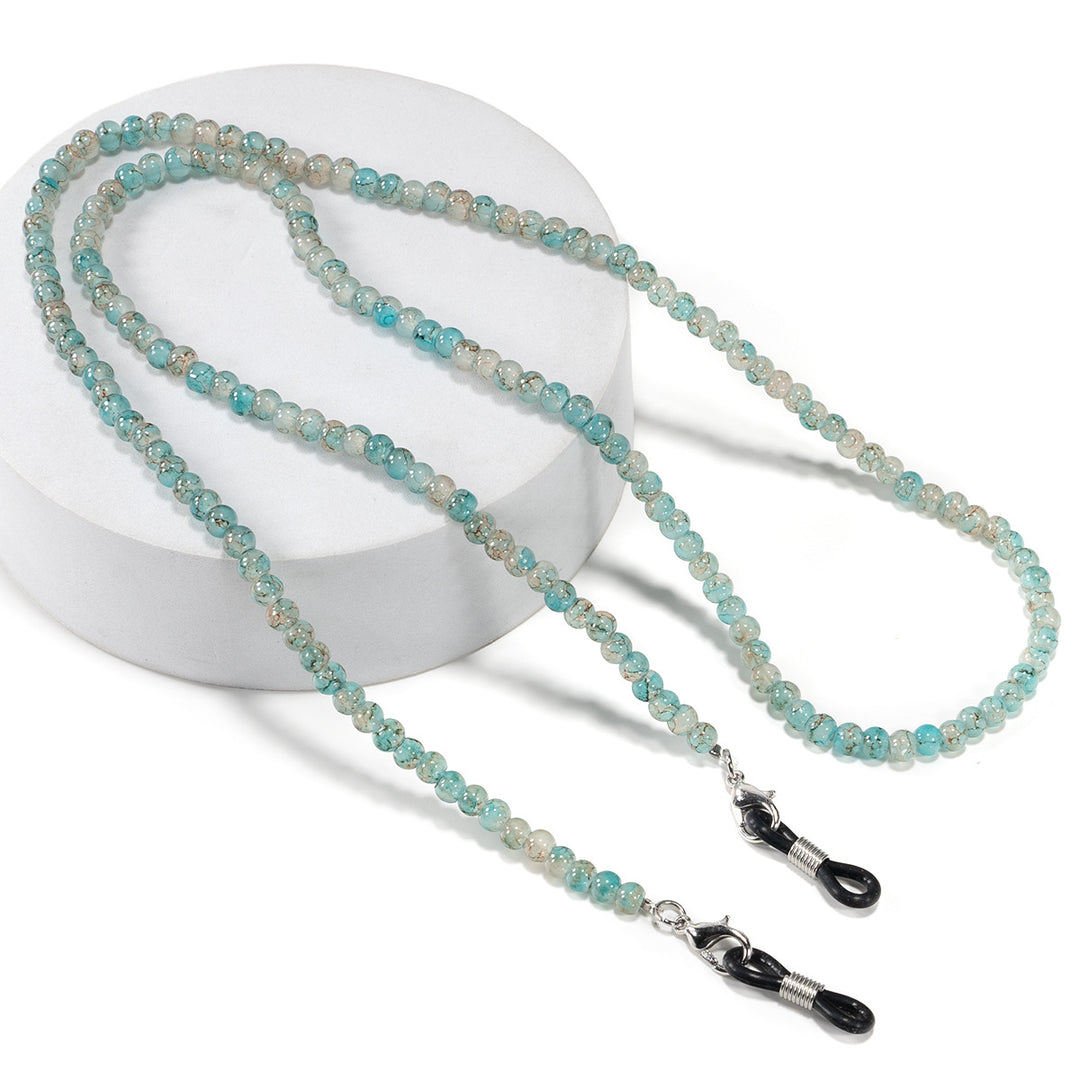 Adjustable Beaded Eyewear Chain Bowlift