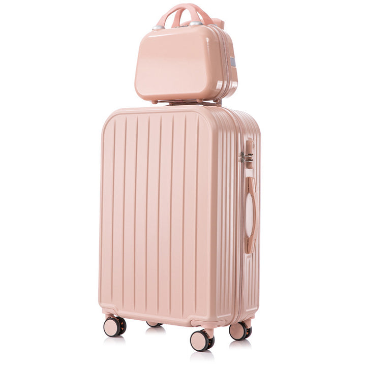 Unisex Stylish Dual-Layer Hard-Shell Luggage Set Bowlift