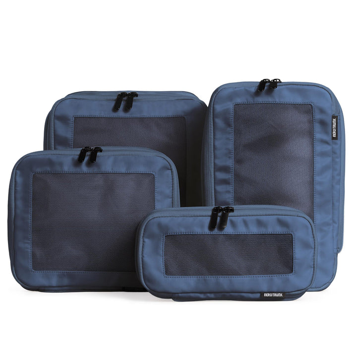 Unisex Storage Bags Set with Transparent Compartments Bowlift