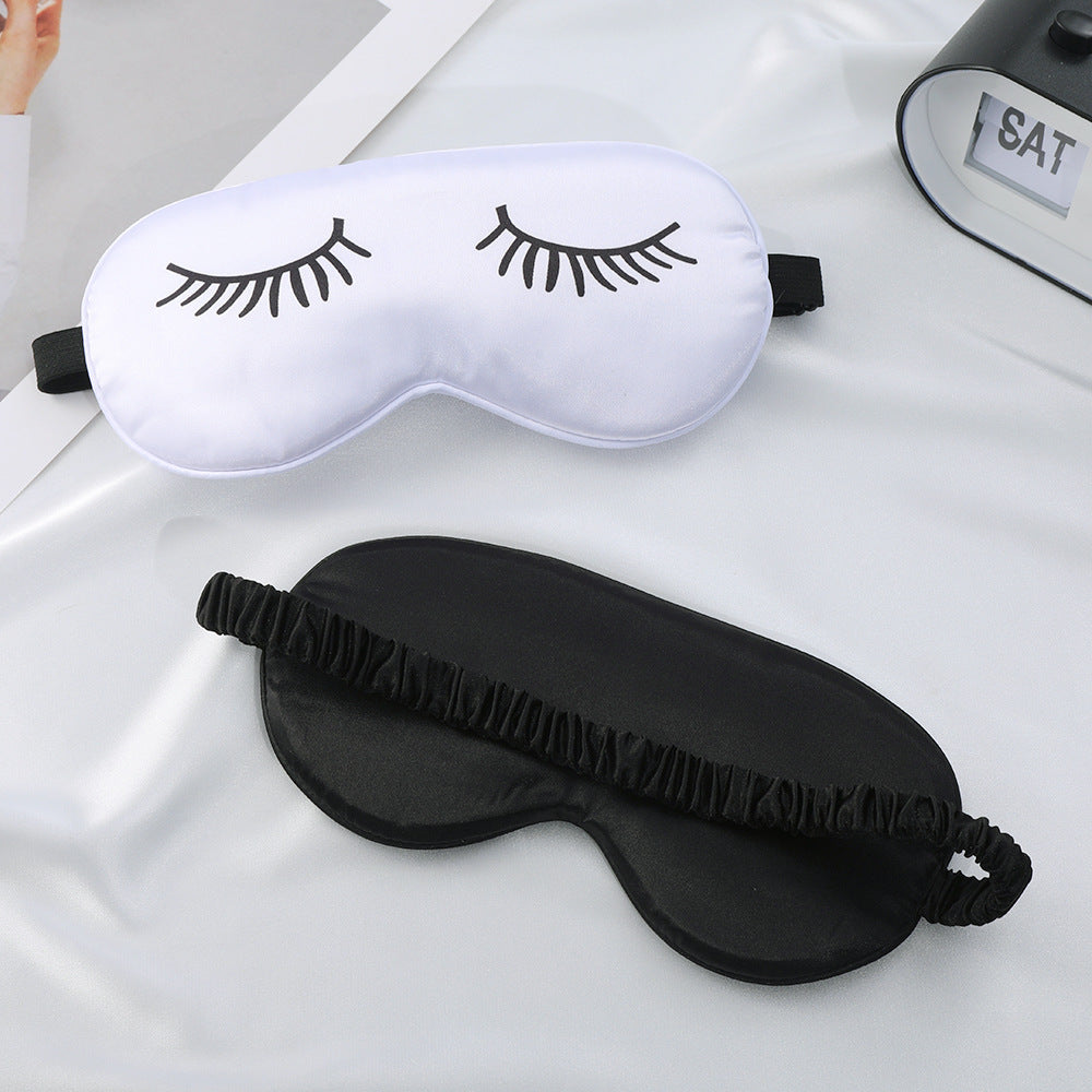 Women's luxuriously silky sleep mask with soft padding and elastic adjustable band Bowlift
