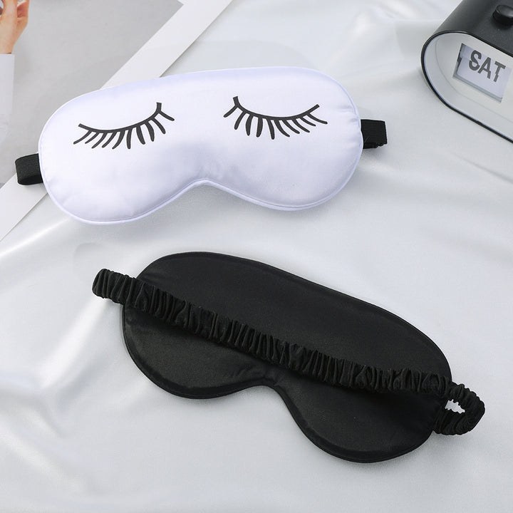 Women's luxuriously silky sleep mask with soft padding and elastic adjustable band Bowlift