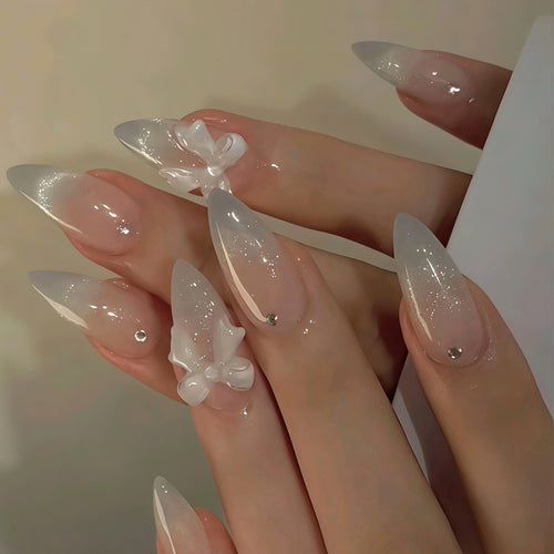 Elegant Acrylic Nail Extensions Bowlift