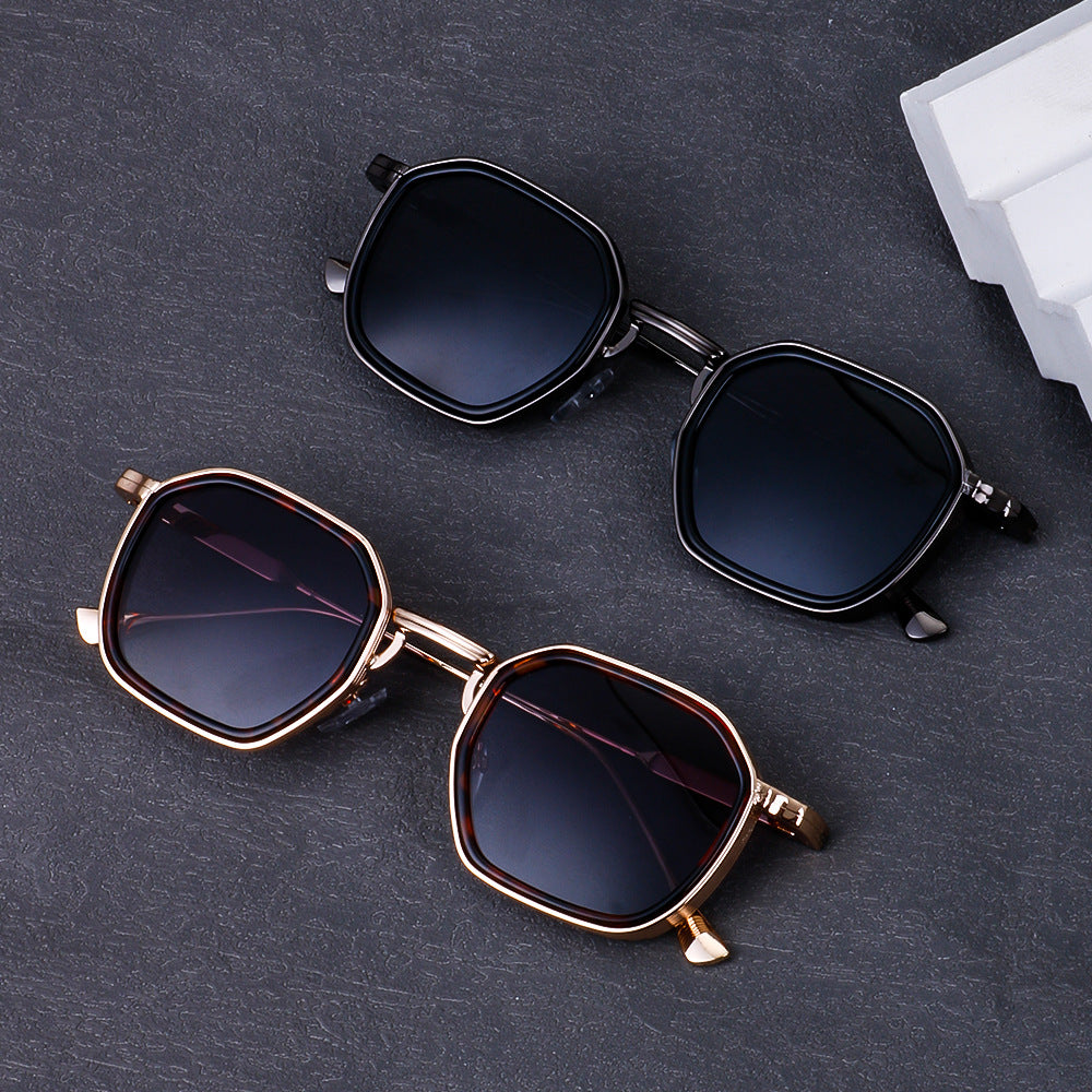 Ladies stylish sunglasses in modern octagonal design with high-quality polarized lenses Bowlift