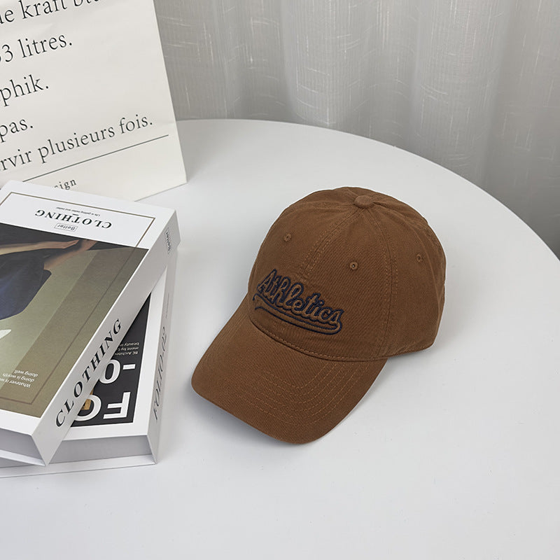 Women's Embroidered Athletic Baseball Cap Bowlift