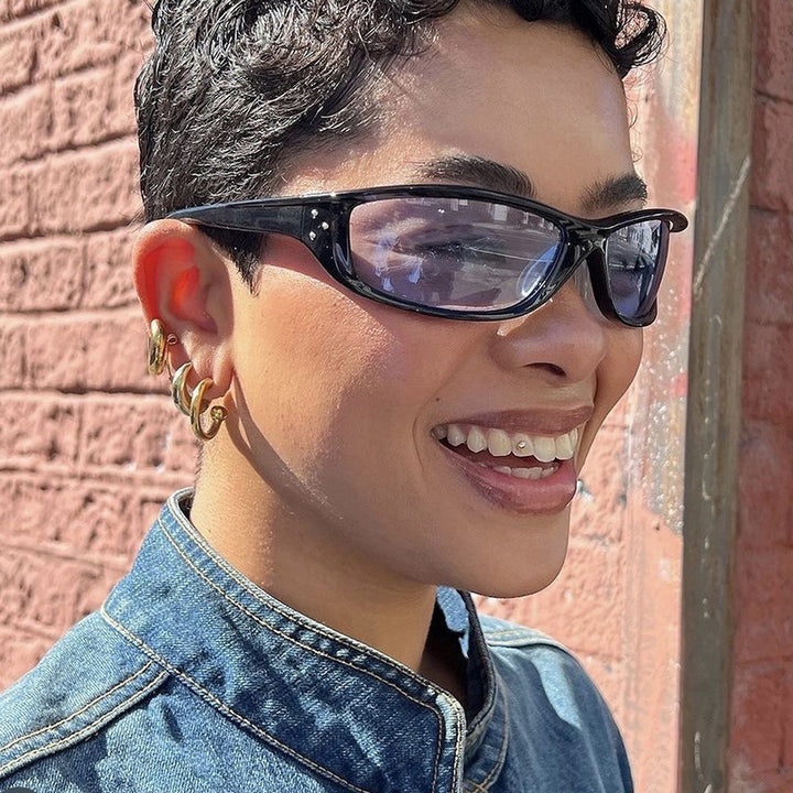Ladies sporty sunglasses with ergonomic frame and UV protection Bowlift