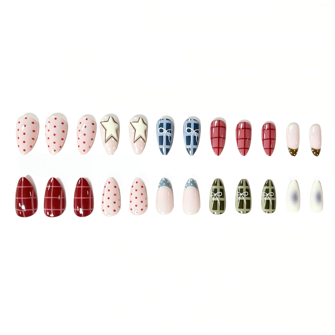 Artistic Themed Nail Extensions Bowlift