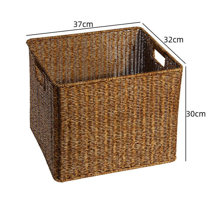 Natural Woven Storage Cube Bowlift