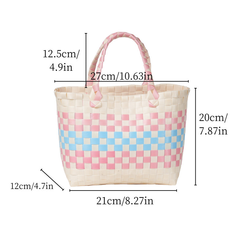 Structured shopping bag in modern design Bowlift