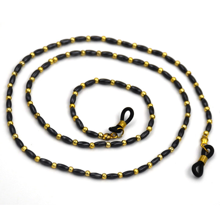 Elegant Beaded Eyewear Chain Bowlift