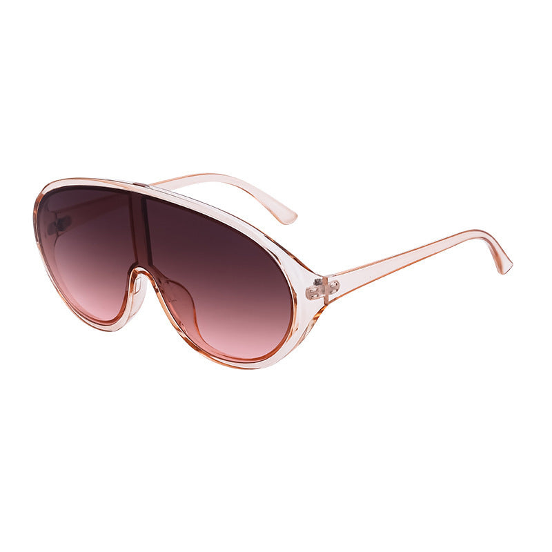 Ladies stylish sunglasses in futuristic style Bowlift