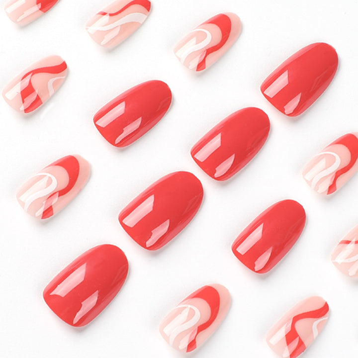 Creative Nail Art with Elegant Gradient Bowlift