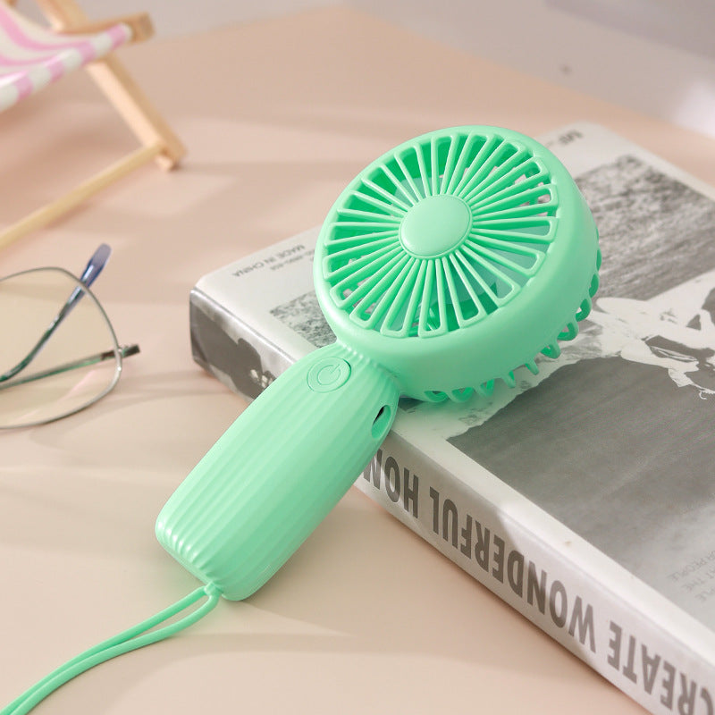 Women's Portable Mini Handheld Fan with Ergonomic Handle Bowlift