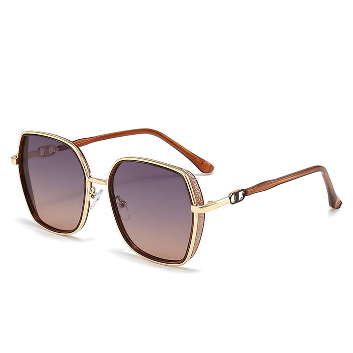 Luxurious Oversized Square Frame Sunglasses
