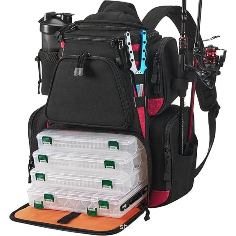 Fishing Equipment Storage Backpack Bowlift
