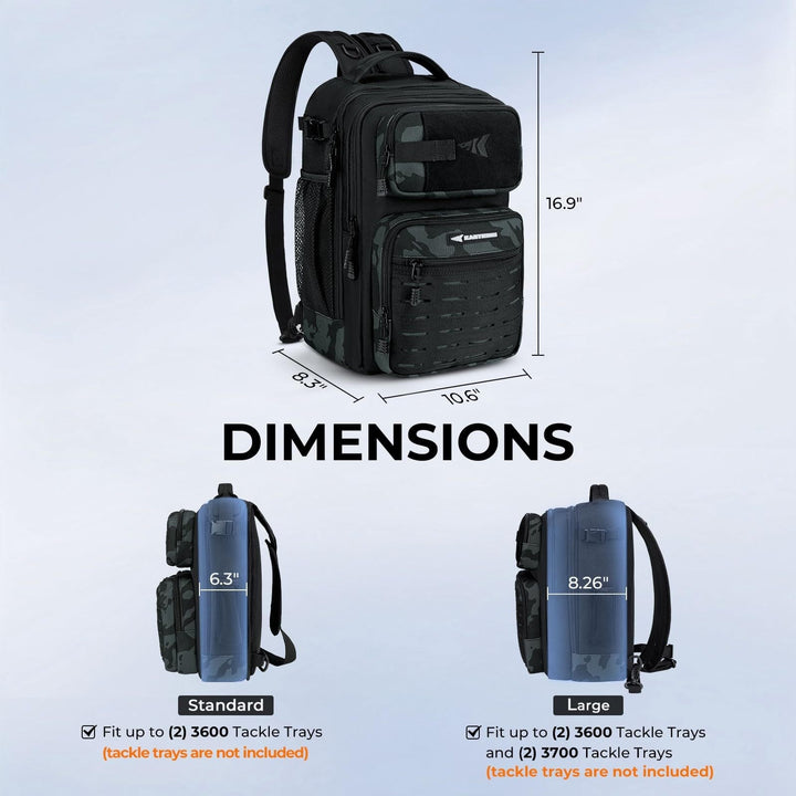 Tactical Fishing Gear Sling Bag Bowlift