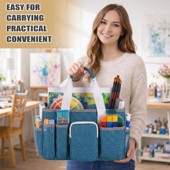 Creative storage bag for art supplies Bowlift