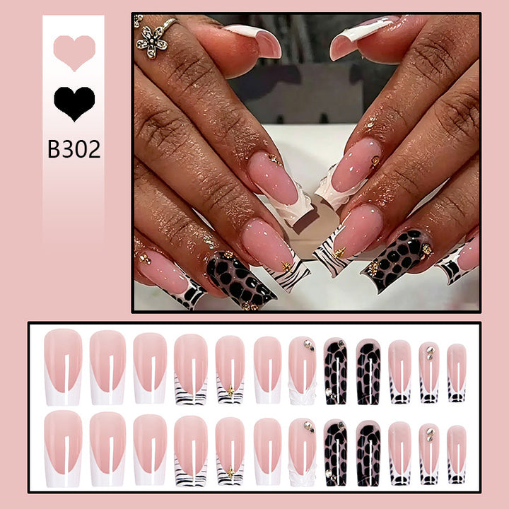 DIY Artificial Nail Set with Various Designs Bowlift