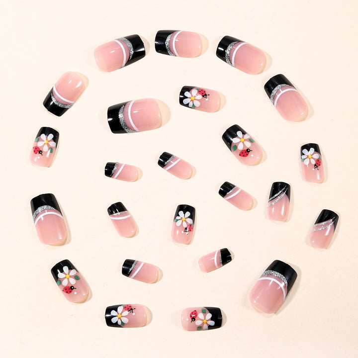 Decorative Floral Nail Art Extensions Bowlift 1789713286