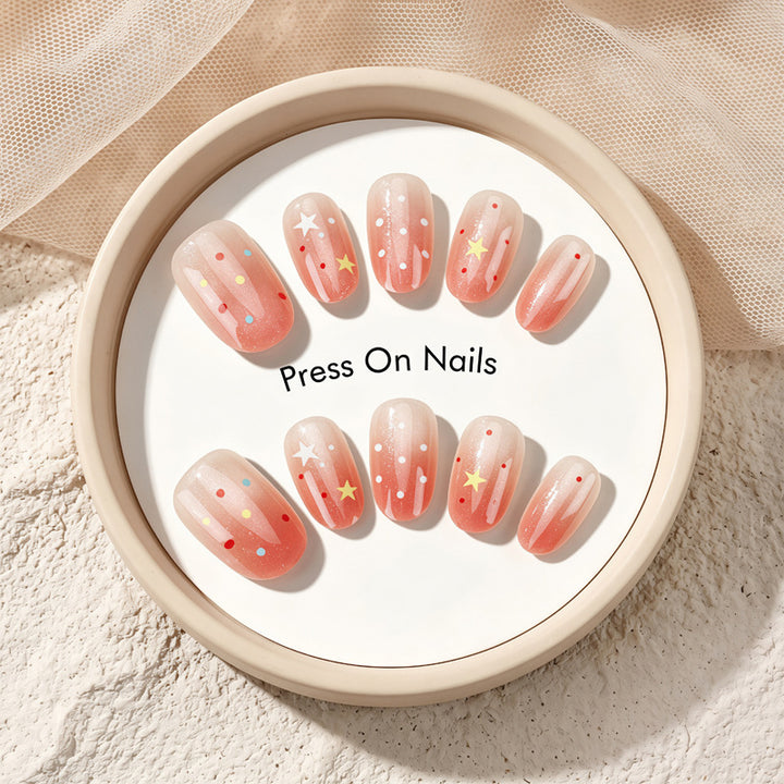 Decorative Press-On Nail Art Kit Bowlift