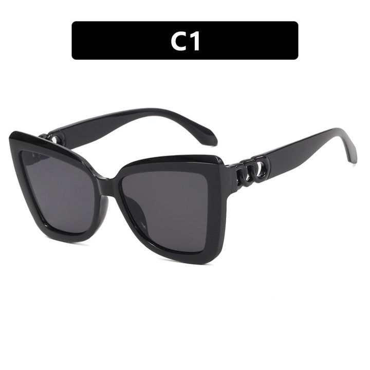 Women's trendy cat-eye sunglasses with sophisticated pattern Bowlift